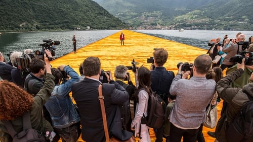 Christo – Walking On Water (2018)